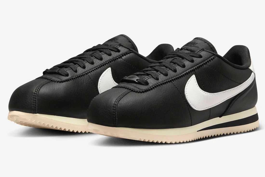 FB6877-001 Nike Cortez 23 PRM Black and Sail (Women s) US 11.5W