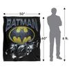 Batman Batmobile Logo Blanket
