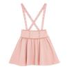 [Yumetembo] Back Tiered Eyelet Jumper Skirt, Pink