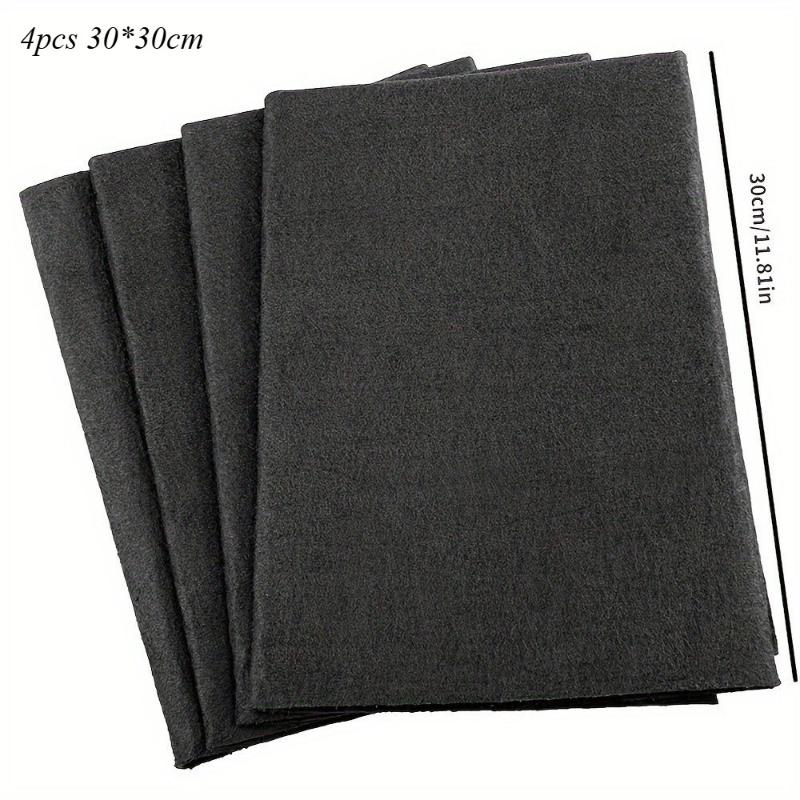 4PCS Thickened Magic Cleaning Cloth No Watermark Glass Wiping Cloth Reusable Window Glass Cleaning Cloth Rag Kitchen Towel