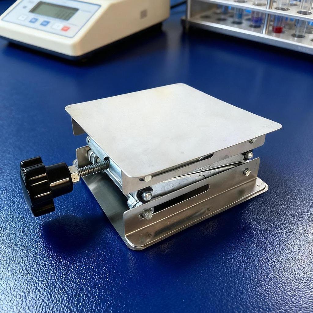 Lift Table Equipment,Sturdy Stable Practical Portable Manual Height Adjustment Stand,Lifting Load