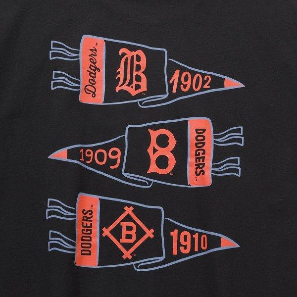 New Era Brooklyn Dodgers Flag T shirT Black 15147547