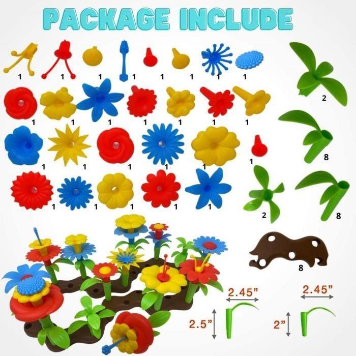 Jouet de construction - DESIRE DELUXE - Jardin à Fleurs - Multicolore - 3 ans - Mixte