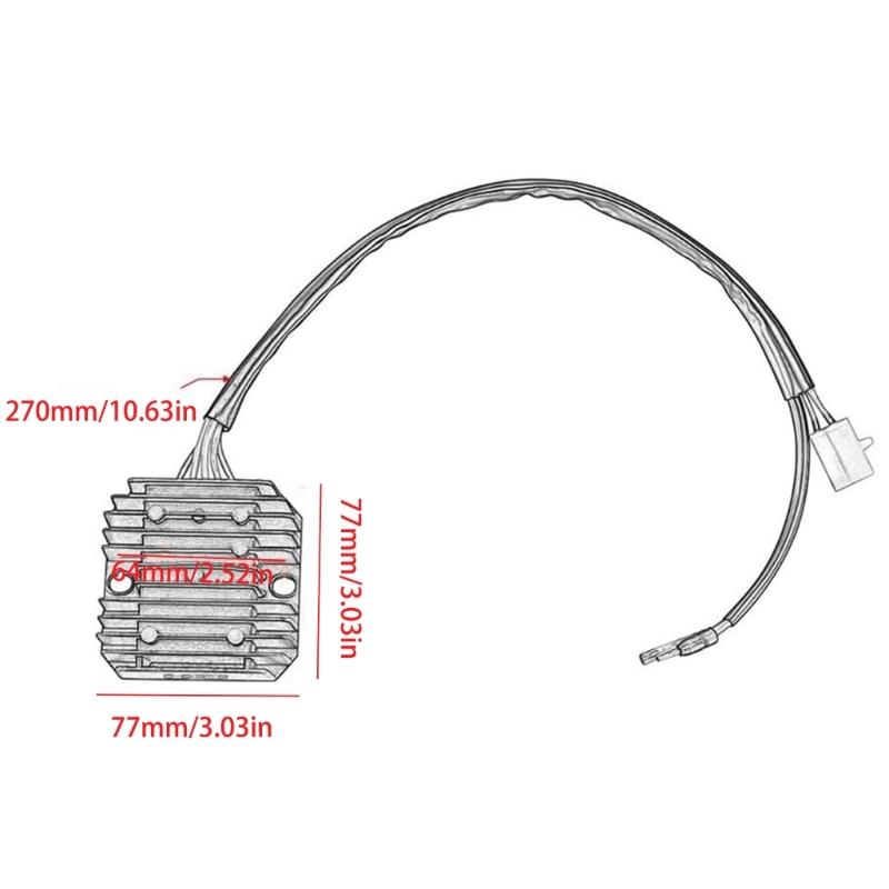 31600-KR3-980 High Performances Power Management Voltage Stabilizer Rectifier For CMX250C MC13B MC32A CA125 Motorcycles