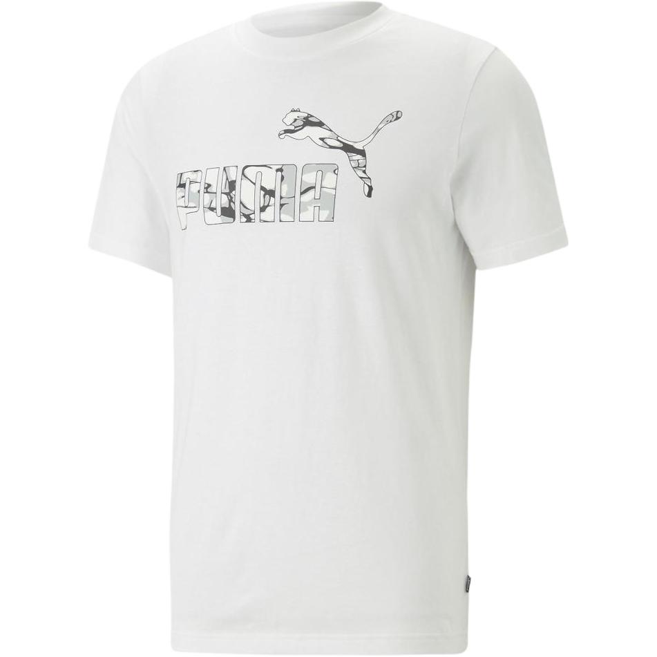 

Puma Summer Splash Graphic Tee Men Tops White 677095-02 M