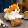 New Cute Simulation Cat Plush Toys Soft Stuffed 5 Colour Kitten  Cat Realist Pillow Animals Kids Girls Boy Valentine's Day Gift