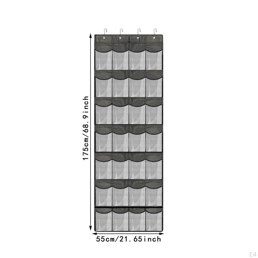 Hanged Shoe Organizer Shoes Stone Front Rack with Hook for Bedrooms