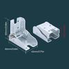 4Pcs/set 90 Degree Self-Locking Folding Hinge Table Legs Chair Extension Foldable Self Locking Fold Feet Hinges Hardware