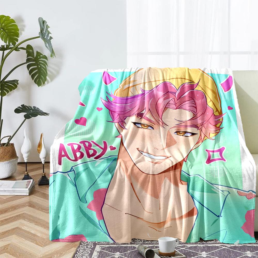 Saja Boys Theme Printed Blanket - Perfect for Couch, Bed, Travel & Outdoor Use | Machine Washable, Cozy & Durable.