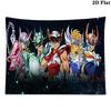 Saint Seiya Wall Tapestry Aesthetic Wall Hanging Printed Fabric Blanket Decorative Tapestries for Bedroom Living Room Home Decor