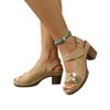 Thick-heeled Shoes Sandals High-heeled Sandals Casual