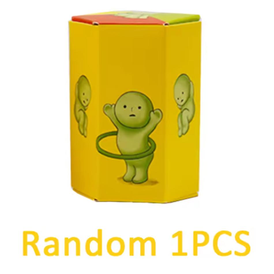 5 styles luminous green dolls mysterious box figures phone accessory doll collection birthday christma gift Bedroom decoration