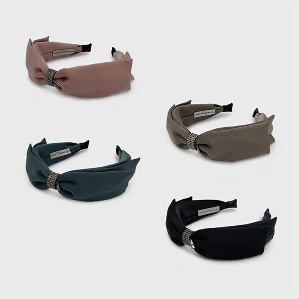 Raw Ribbon Crystal Hairband JP-25-143HB