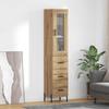 Highboard Artisan Oak 34.5 x 34 x 180 cm Particleboard