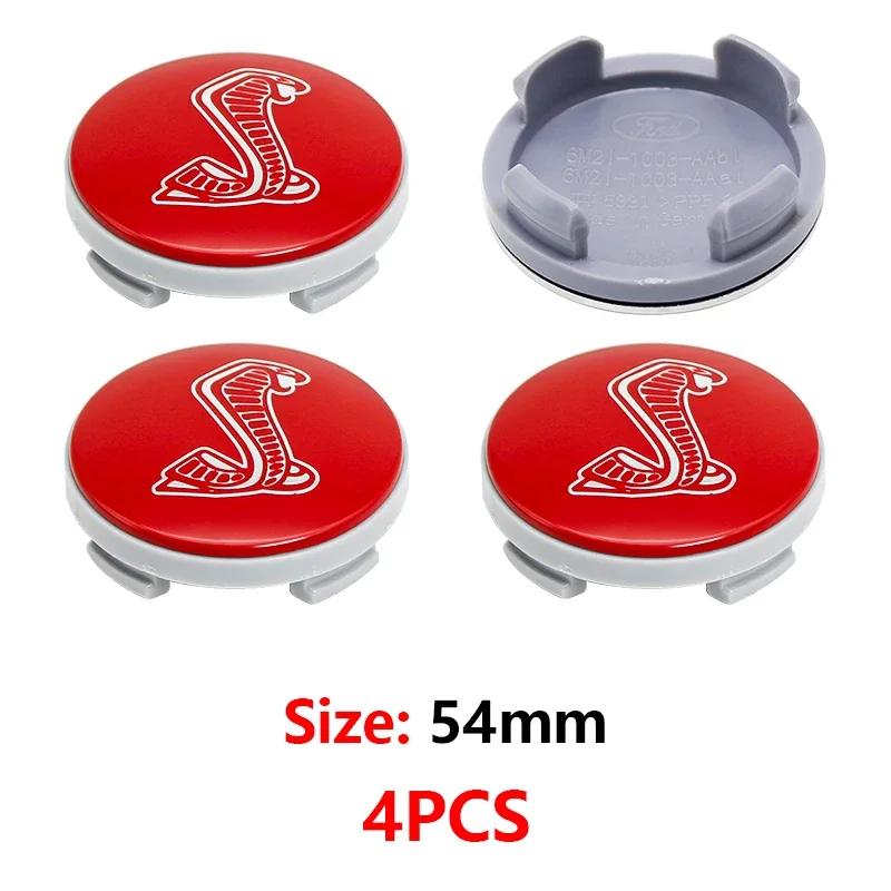 Car Sticker Car Sticker 2025 Hot 4pcs 54mm Wheel Center Cap Logo Hub Cover Badge Emblem For Ford Focus Mk2 Mk3 Fiesta Ranger Mon