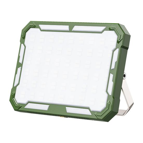 Multi-functional Outdoor Camping Light 3 Colors Adjustable Rechargeable Super Bright Portable Hiking Emergency Lantern Floodlight LED Work Lamp