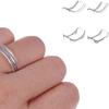 8pcs Invisible Ring Size Adjuster for Loose Ring Size Reducer Spacer Ring Guard