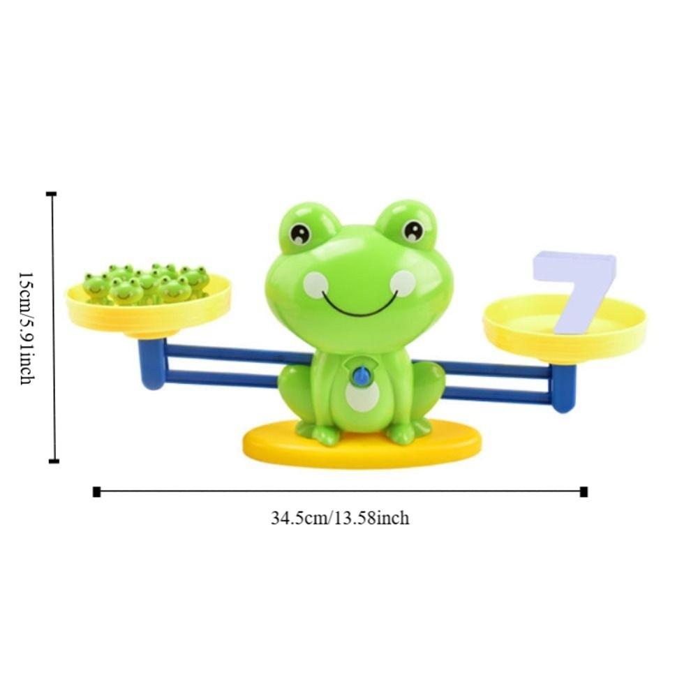 A Set Addition Subtraction Hands Full Game Digital Math Game Enlightenment Frog Balance Toy  Gift