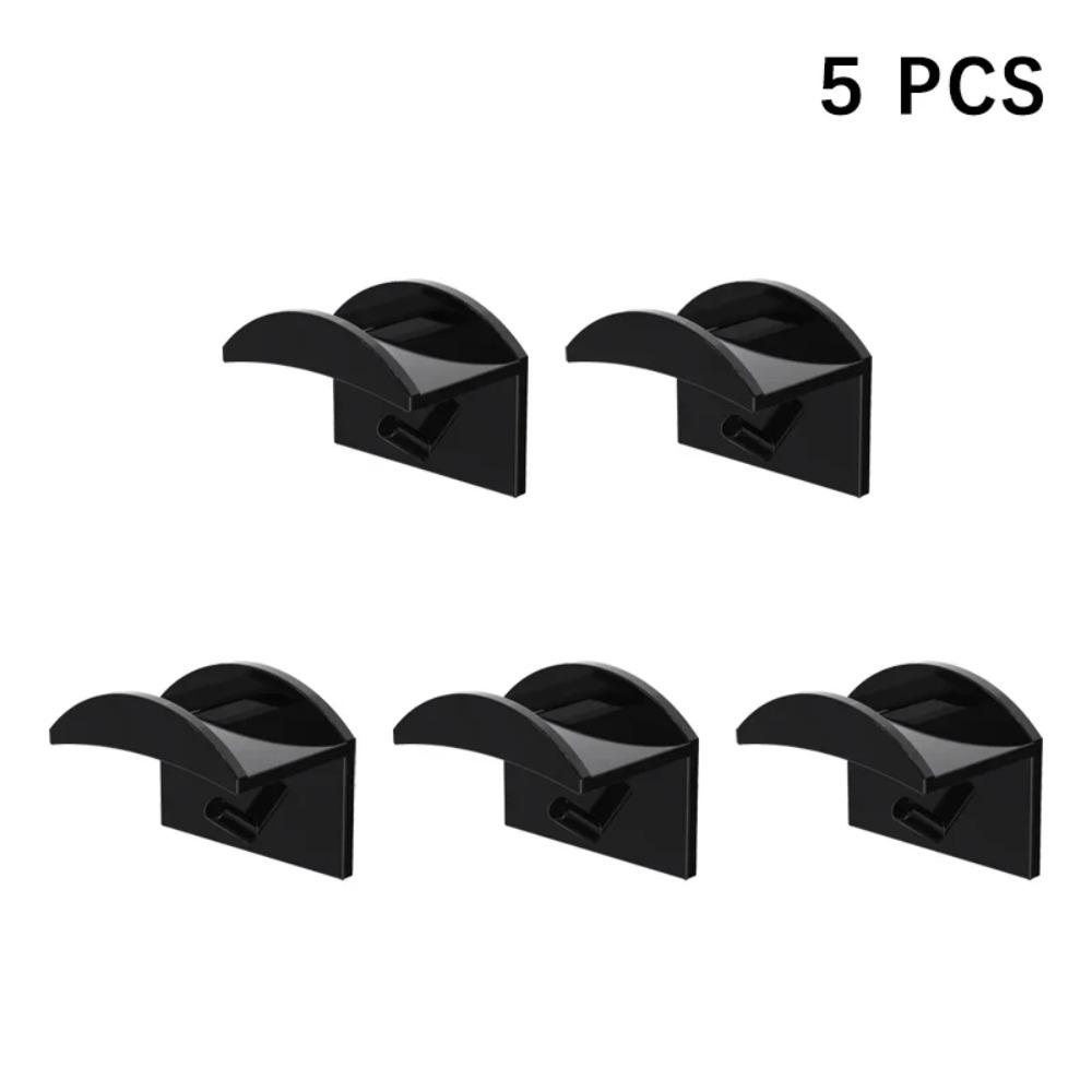 40 Stück Baseball-Mützenhaken, einfache Aufbewahrungshaken für Kopfhörer und Halsketten, spurlose Haken, Hut-Organizer, Aufbewahrungshaken für Zuhause 5PCS