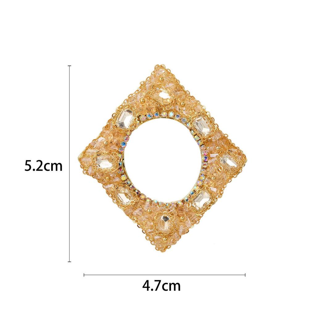 Snowflake & Butterfly Zircon Brooch with Freshwater Pearl for Women's Korean Style Suit Coat