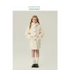 Children's Fur Coat 2025 Autumn and Winter New Style Girls' Imitation Lamb Wool Coat for Little Girls, Mid-Length Hooded