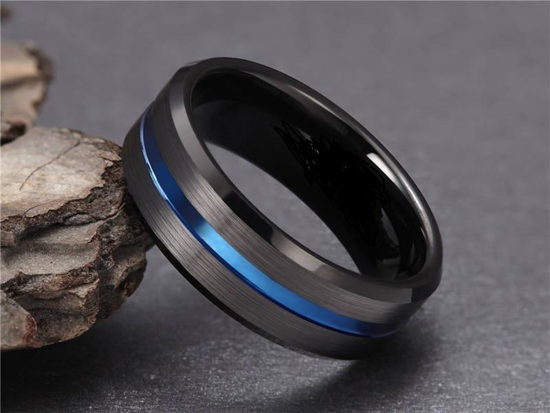 

2025 Punk Stainless Steel Women Men Rings Smooth Surface Finger Rings Wedding Party Versatile Jewelry Accessories 13