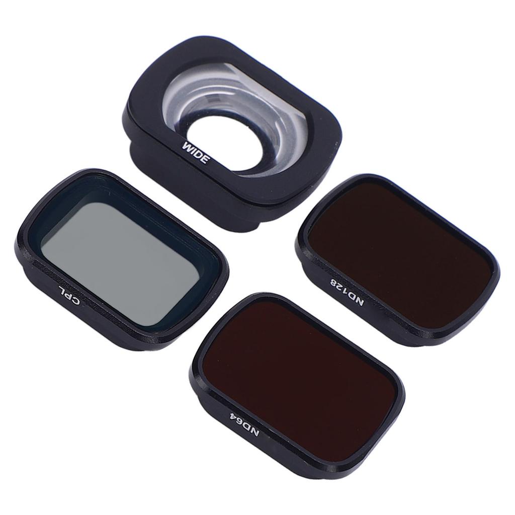 Drone Lens Filters for Flip Includes ND64 ND128 Filter CPL Filter Wide Angle Filter Drone Lens