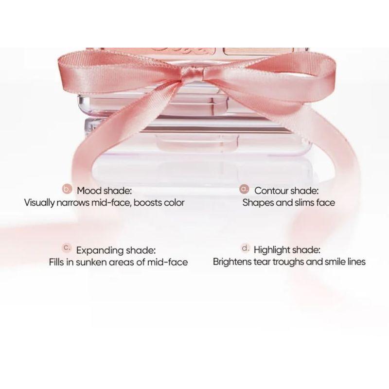 Judydoll - 4-Farben Rouge & Highlight Palette (5-6)