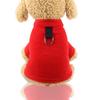 Fleece D buckle can be hung with cat leash to keep warm dog clothes cat pet dog supplies large dog plush