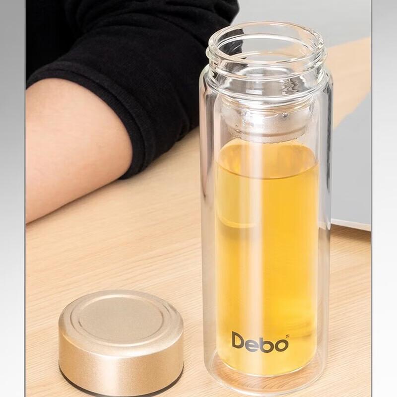 Debo Men's Portable Double-Layer Water Cup