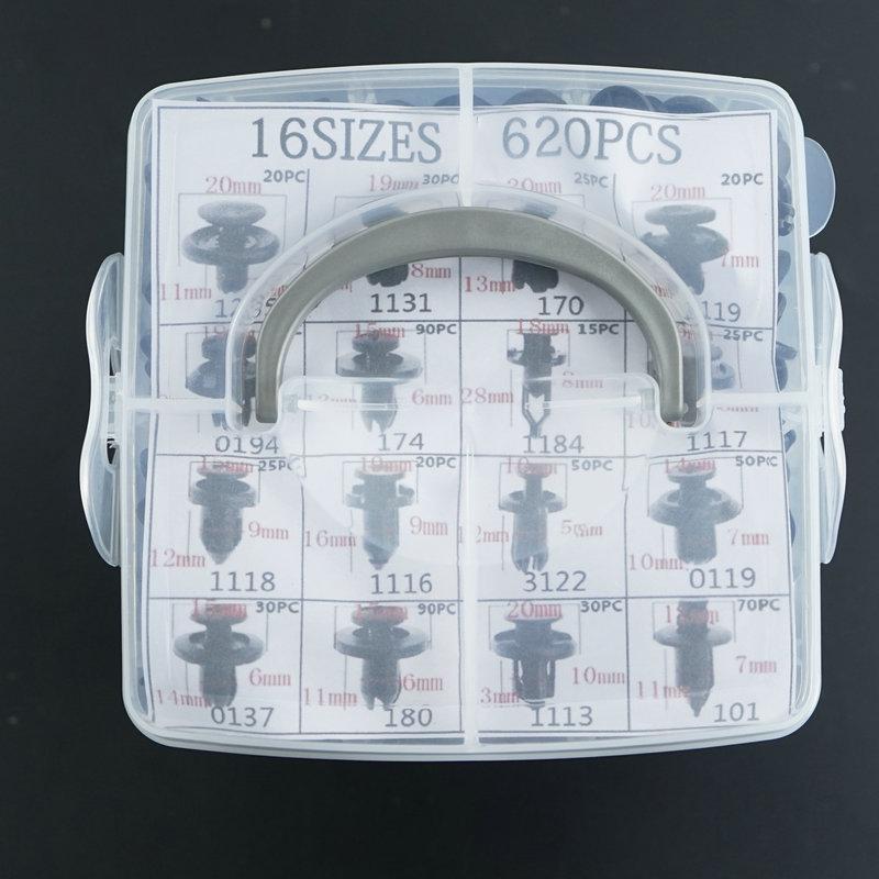 

620PCS Car Fasteners Set for Interior Trim & Lining Clips