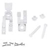 Durability Plastic White Easy Install Package Content Pair