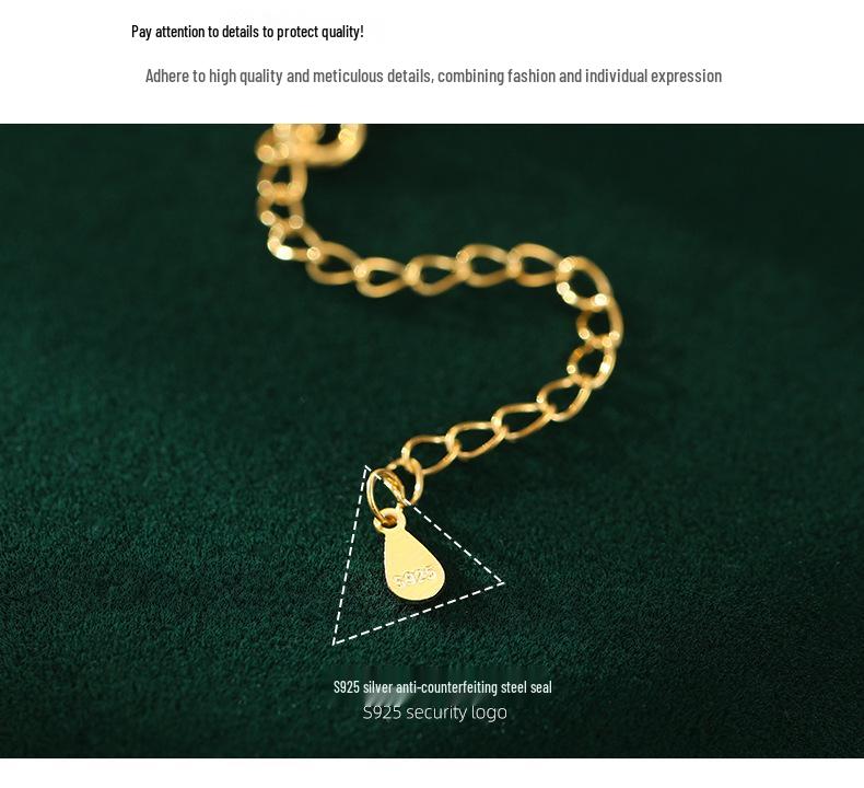 Banyan Baum S925 Silber Koreanischer Waldstil Elch Anhänger Halskette für Frauen