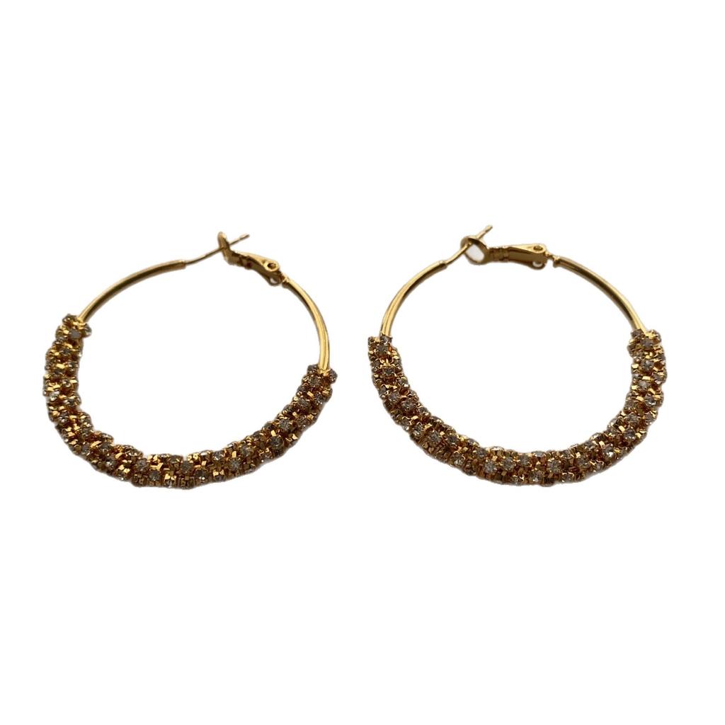 Classic Circle Earrings, Earrings, Personalized Diversity, Light Luxury, High-End Temperament, Cold Art, Unique Versatile Light Luxury Earrings