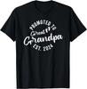 Befördert zum Urgroßvater 2024 T-Shirt Geschenk Unisex T-Shirt