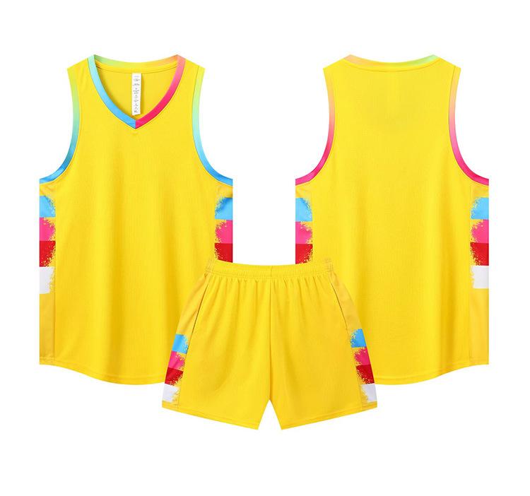 Nuovo Set di Maglie da Basket, Maglia da Gioco, Maglia da Allenamento per Bambini Maschi Studenti della Scuola Primaria, Canotta Sportiva, da Donna