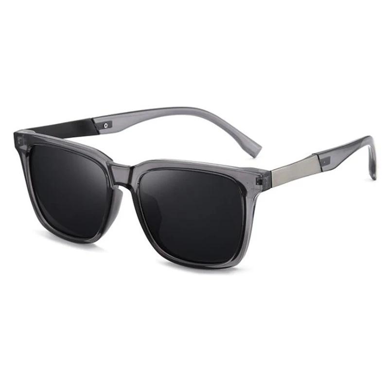 Damen Retro Myopie-Linse Quadratische Sonnenbrille Herren Metall Fahrer Korrekturbrille Damen 0 -0,5 -0,75 -1,0 Bis -6,0
