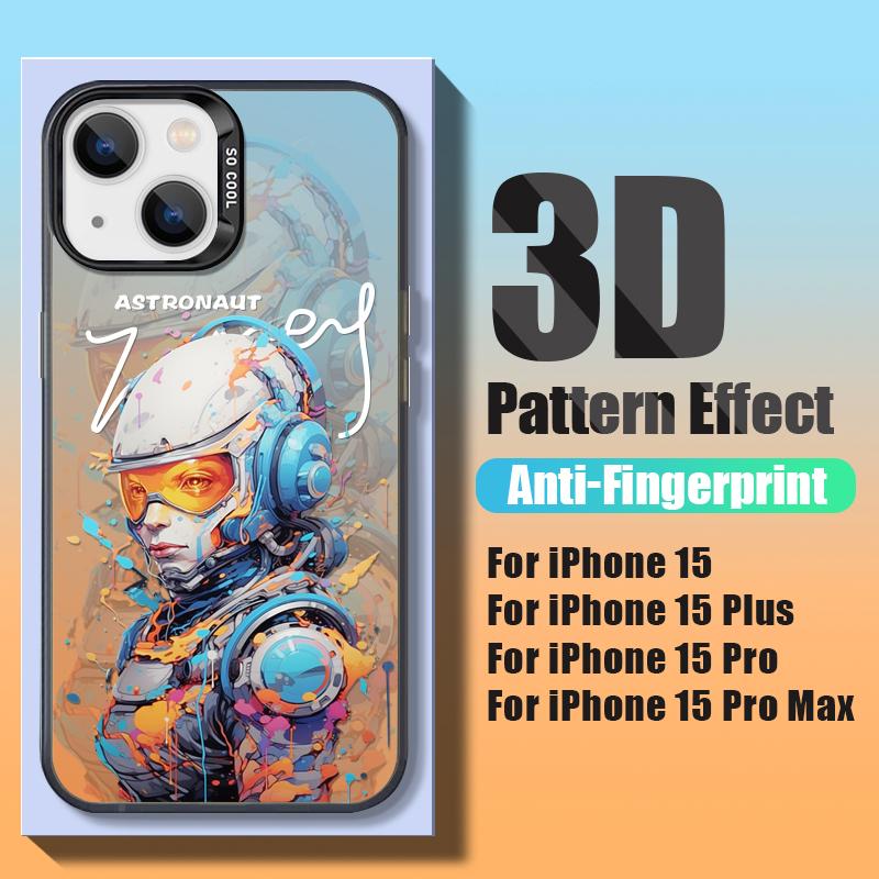 GINASH Custodia Morbida Per Telefono Astronauta Di Lusso Per - Foto 4