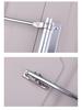 Aluminum Alloy Hydraulic Buffer Fireproof Door Closer for Silent Double Swing and Anti-theft Doors.