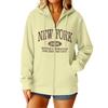 Womens Hoodies Fall Game Day Sweatshirts  Casual Long Sleeve Loose Coat Fall Hoodie Sweatshirt