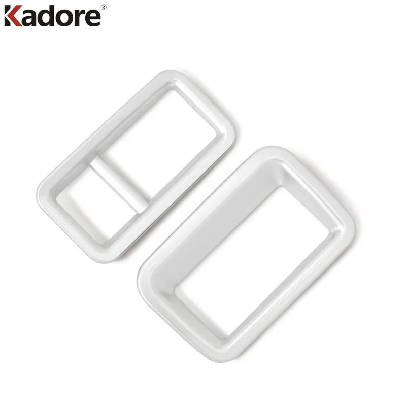 For Toyota CHR C-HR 2016 2017 2018  Carbon Fiber Car Head Light Lamp Switch Button Panel Cover Trim Interior Accessories