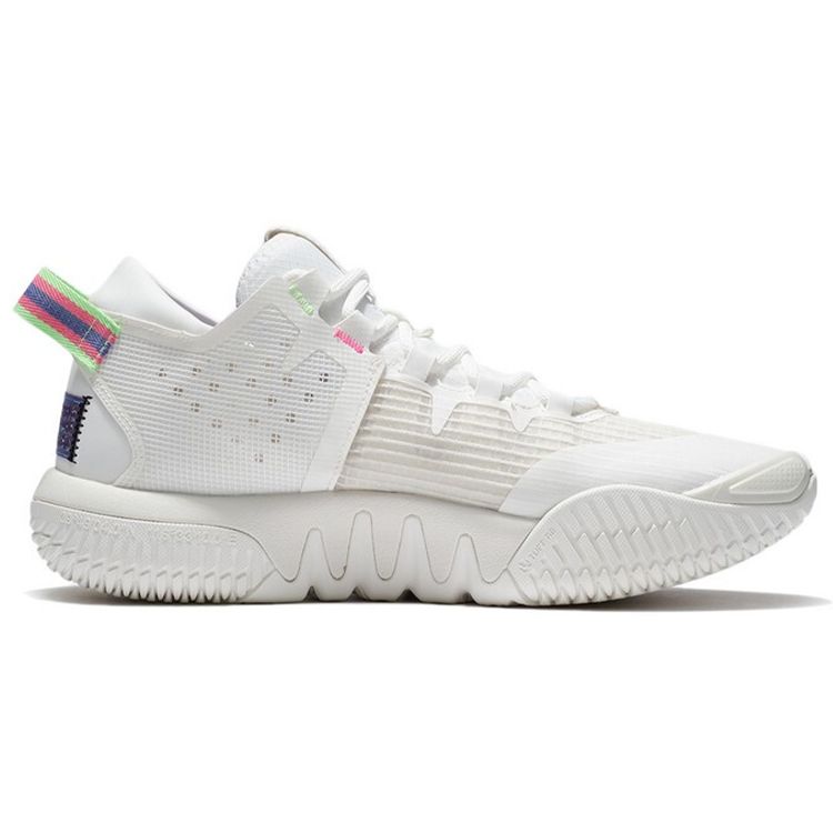 Li Ning Reverse 2 Low Tactical Basketball Shoes Men Basketball Shoes Off-White ABFT029-4