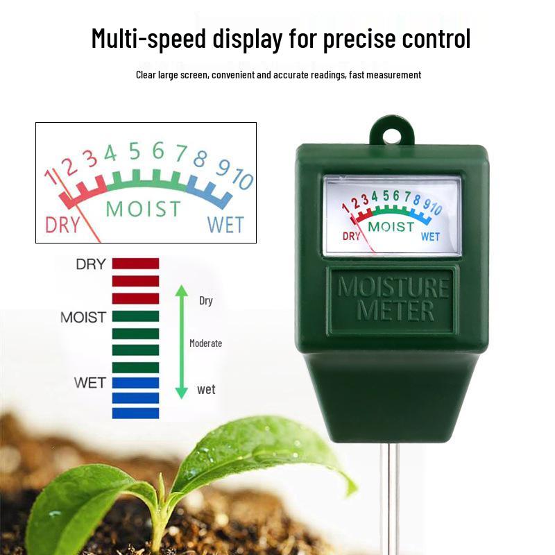 Single Needle Square Head Soil Moisture Meter for Gardening
