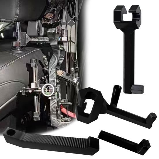 1/2/3Pcs Truck Bow Hanger Compound Bow Headrest Mount Universal Vehicle Storage Hunting Transport Archery Equipment Storage Rack Holder