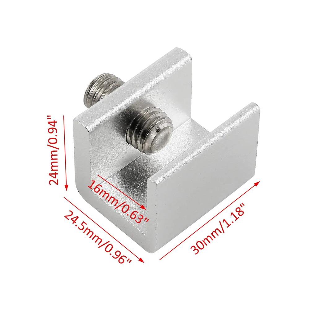 2PCS Window Lock Buckle Fixed Aluminum Alloy Screen Sliding Window Child Protection Safety Household Anti-Theft Limit Device