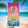 S-Sponge Bob S-S-SquarePants Microfiber Beach Towel Absorbent Quick Dry Soft Yoga Swimming Resort Mountain Climbing Towel