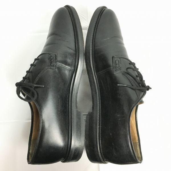 70s-80s Vintage Heinrich Dinkelacker Apollo Plain Toe Size 8F 26.5 Black(USED)