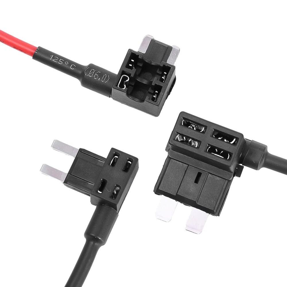 1Pcs 12V/24V 10A Fuse Holder Micro Mini Standard Automotive Fuses Tap  Car Accessories