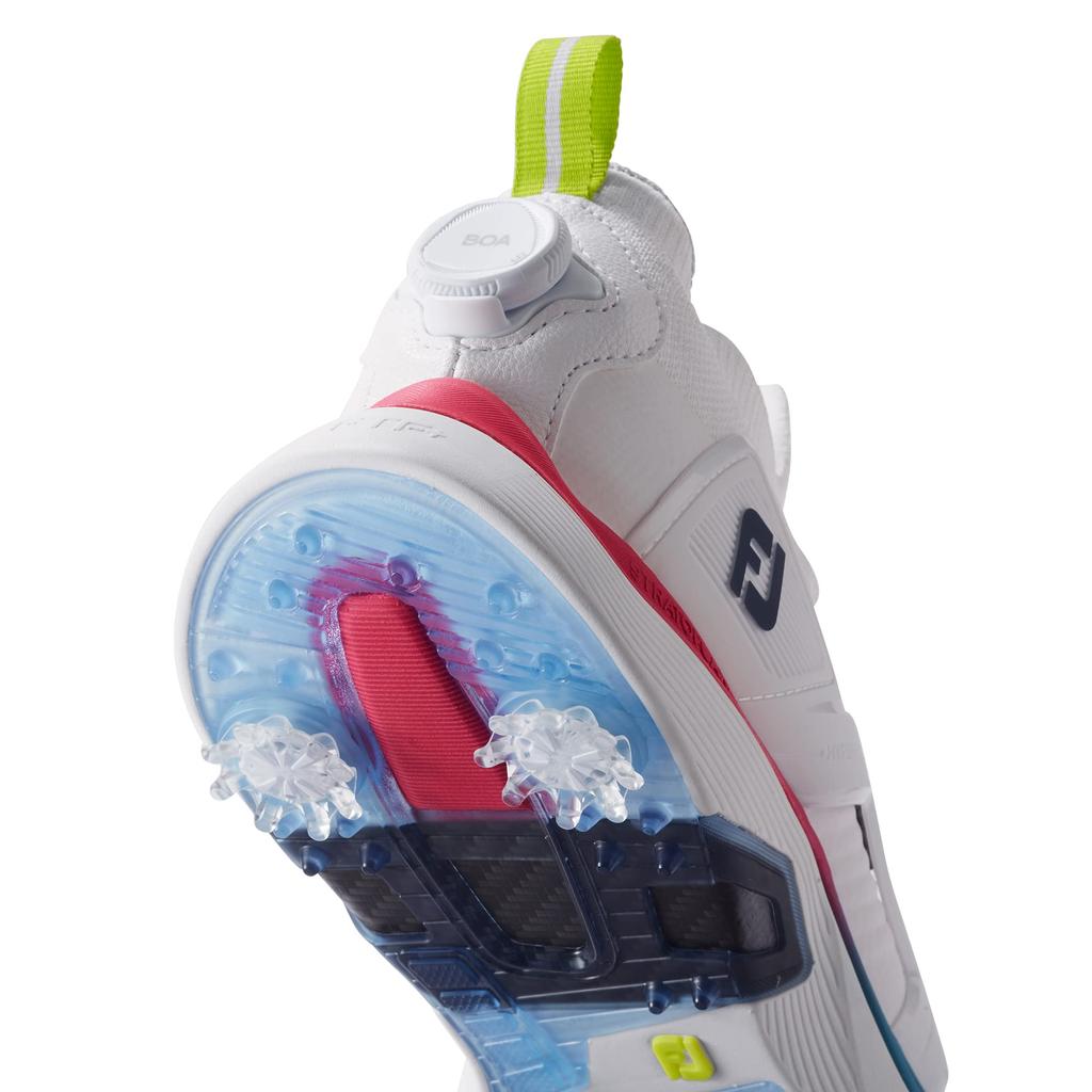 FootJoy Golf Shoes Hyperflex Carbon BOA cm 3E White/Blue 27.5