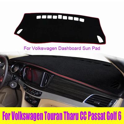 For Volkswagen Touran Tharu CC Dashboard Light-proof Pad Passat Golf 6 Sunscreen Non-slip Dashboard Pad